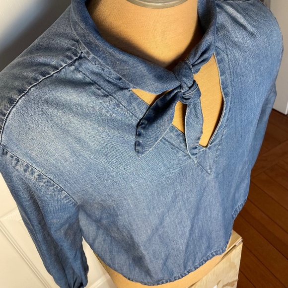 Frame Denim Crop shirt - Picture 2 of 15